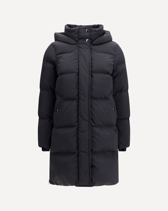 Woolrich Kelly quilted long Down Jacket Female XS