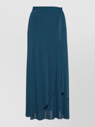 Eres julieta dress asymmetric hem one shoulder wrap