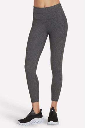 Skechers GOWALK Draag Hoge Taille 7/8 Dames Grijze Sportleggings