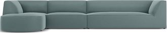 CXL by Christian Lacroix 5-Sitzer Designer Ecksofa Charles mit Eckteil links - Samtbezug
