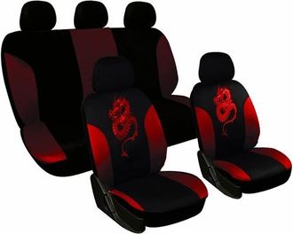 Woltu Woltu Set Coprisedili Universali Per Anteriori E Posteriori Seat Cover Auto