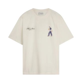 Filling Pieces Tops, Heren, Beige, XS, Katoen, T-shirt Bakery