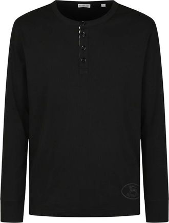 Burberry Hombre, Camisetas, Negro, Talla: L