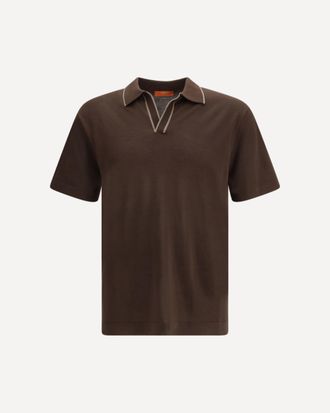 Cruna Knitted Polo with short sleeves Male 48