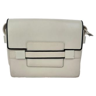 Delvaux Delvaux Madame PM Crossbodytas in wit leer