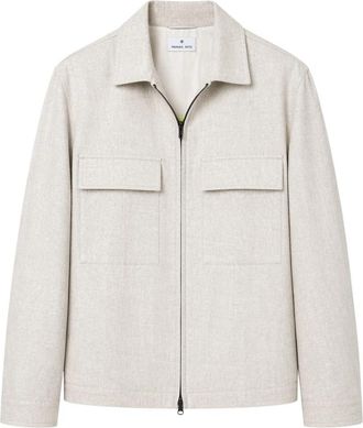 Manuel Ritz 4032H8407 Light Jacket - Heren - Zomerjassen - Beige - M - Jassen