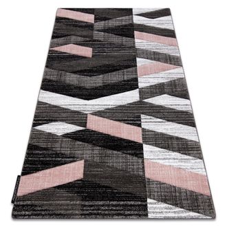 RugsX Alfombra Alter Bax Rayas Rosado Pink 140x190 Cm