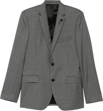 Lardini Virgin Wool Suit - Heren - Blazers - Grijs - 2XL - Wol - Jassen