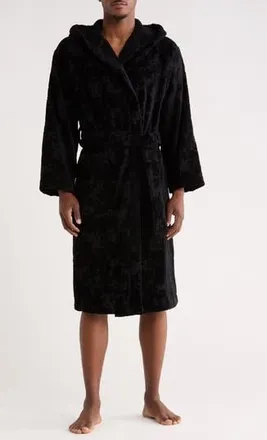 Purple Gothic Terry Bathrobe in Black at Nordstrom Rack, Size Large/x-Large