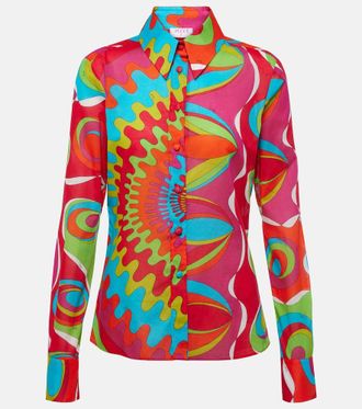 Pucci Bersaglio cotton shirt
