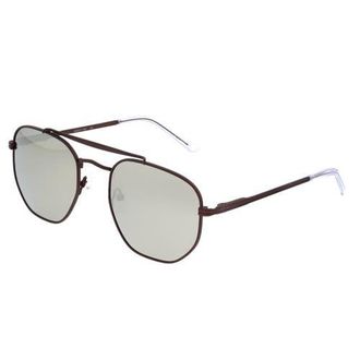 Sixty One Sunglasses Stockton Polarized Sunglasses in Brown/silver at Nordstrom