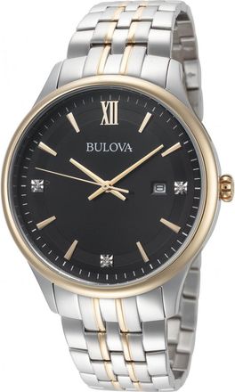 Bulova 98D160 Mens Classic Watch - Silver - One Size