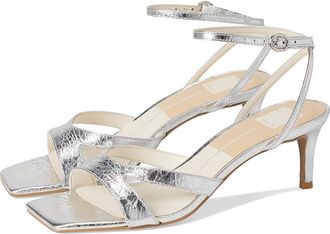Dolce Vita Becki Womens Shoes Silver : 6 M, Leather/Rubber