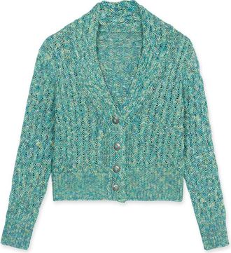 Fortela Lola Knit Cardigan in Turquoise at Nordstrom, Size Medium