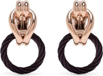 Charriol Celtic Knot earrings - women - PVD/Steel - One Size - Pink