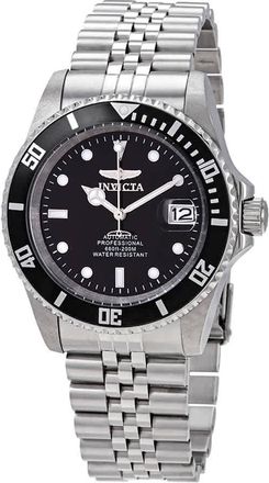 Invicta Pro Diver Automatic Black Dial Stainless Steel Mens Watch 29178