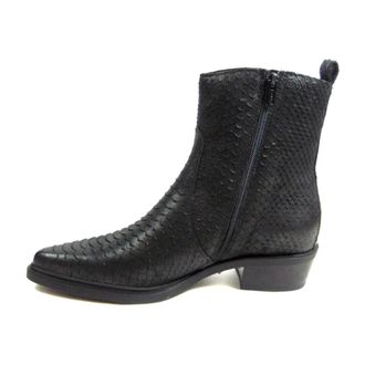 Mjus L89209.201.6002 Enkellaarsjes - Dames - Schoenen - Zwart - Maat: 38 EU Leer