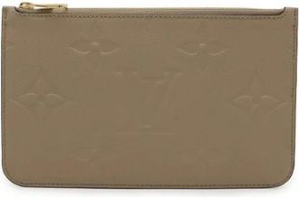Louis Vuitton Pre-owned Clutches, female, Brown, Size: ONE SIZE Pre-owned Vintage Canvas Clutch