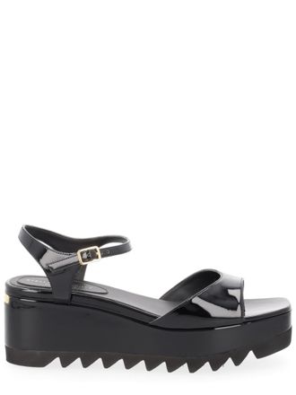 Stella McCartney Black Solid Sandals