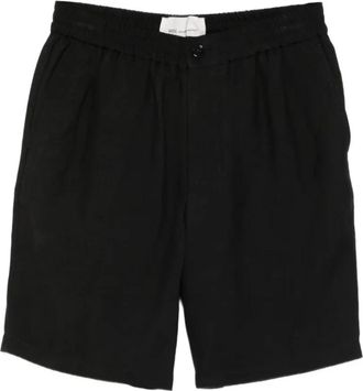 Ami Elasticated Waist Ami de Coeur Shorts - Heren - Korte Broeken - Zwart - M - Katoen - Korte Broeken