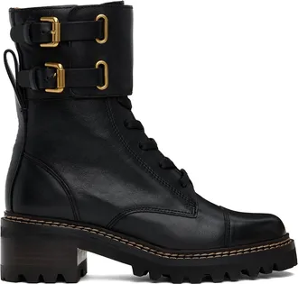 Chloé Black Leather Nellie Ankle Boots from $799.00 - on