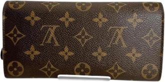 Louis Vuitton Pre-owned Wallets, female, Brown, Size: ONE SIZE Pre-owned Canvas Wallet