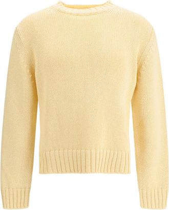 Sunflower Frederik ribbed sweater - Yellow