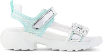 Roger Vivier Viv On The Run Sandalen - Dames - Sandalen - Veelkleurig - 40 EU - Leer - Schoenen