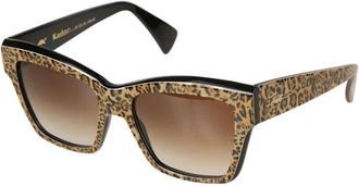 K&agrave;dor Charm Zonnebril - unisex - Zonnebrillen - Bruin - 56 MM - Accessoires