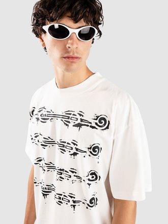 Ninth Hall Marching Band Boxy Camiseta blanco