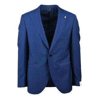 Luigi Bianchi Mantova Uomo, Giacche, Blu, L, new