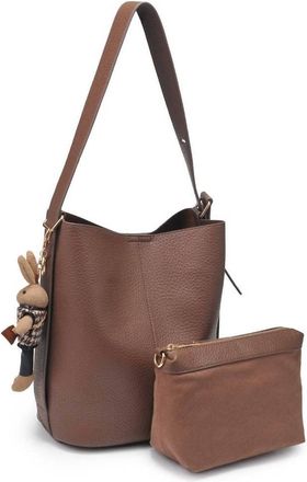 Urban Expression Womens Jessica Hobo Bag In Chocolate