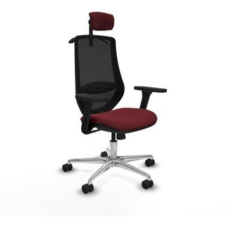 Piqueras y Crespo Piqueras Y Crespo Mardos Silla De Oficina Granate Confort