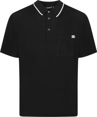 Dolce & Gabbana Hombre, Camisetas, Negro, Talla: S