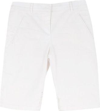 N&deg;21 White Capri Shorts with Lace Detailing Size M