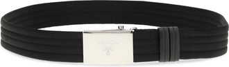 Prada Mens Nylon Belt Nero Polyester E Braces