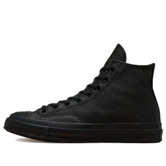 Converse Chuck 70 Tonal Leather Hi Top Black A00732C