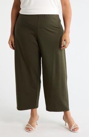 Eileen Fisher Straight Leg Cropped Pants in Seaweed at Nordstrom Rack, Size 3 X