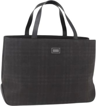 Burberry Pre-owned Tote Bags, female, Brown, Size: ONE SIZE Pre-owned Vintage Tote Bag
