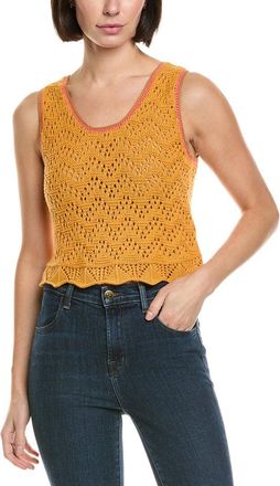 Mother The Longline Alpaca-Blend Top