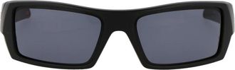Oakley Stijlvolle Gascan Zonnebril voor Mannen - Heren - Zonnebrillen - Zwart - 61 MM - Accessoires