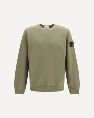 Stone Island Felpa girocollo in cotone Man XXL
