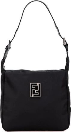 Fendi Pre-owned Shoulder Bags, female, Black, Size: ONE SIZE Pre-owned Stylish Shoulder Bag