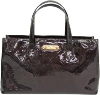 Louis Vuitton Pre-owned Handbags, female, Purple, Size: ONE SIZE Pre-owned Wilshire PM