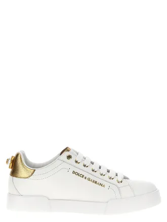Dolce & Gabbana Portofino Sneaker - Gold