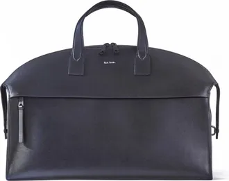 Paul Smith Laptop Bags & Cases, male, Black, Size: ONE SIZE Borsone Pelle Saffiano