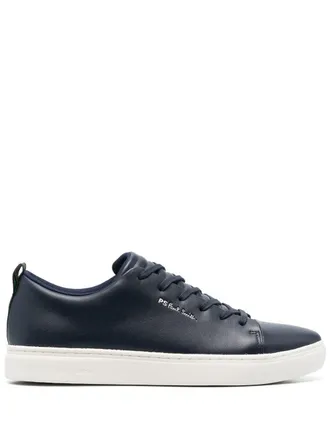 Paul Smith Sneakers 'Albany' Da Uomo – Pelle Di Qualità, Suola In Gomma Verde, Logo Zebra Sul Tallone, Logo PS In Rilievo – Design Classico Britannico