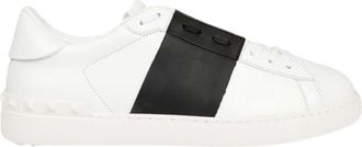 Valentino Garavani BlackWhite Leather Sneaker
