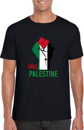 Generic Free Palestine Support Palestine Help Palestine Free Gaza T-Shirt Unisex Adults Gift Kids Tee Top Black