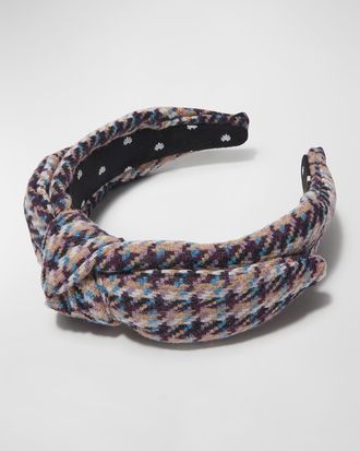 Lele Sadoughi Tweed Veronica Headband